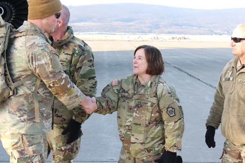 People standing in solidarity